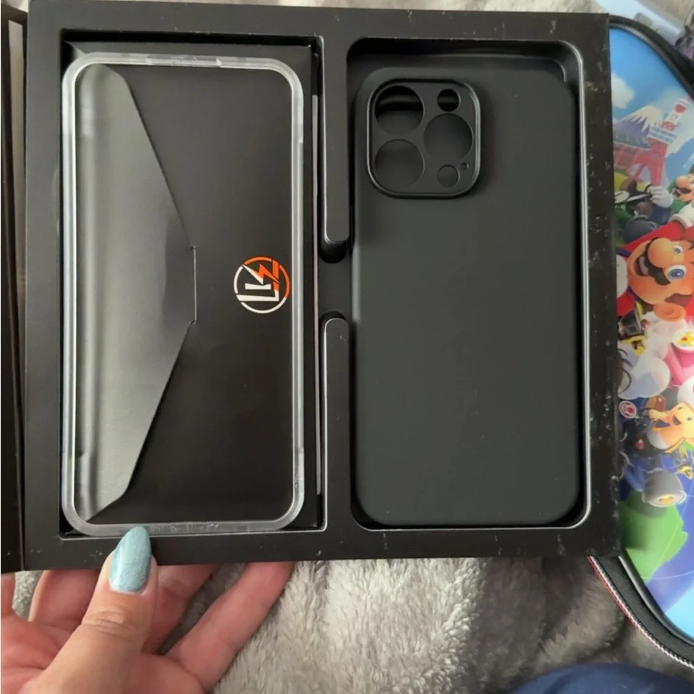 Black Phone Case for iPhone 14 Pro Max